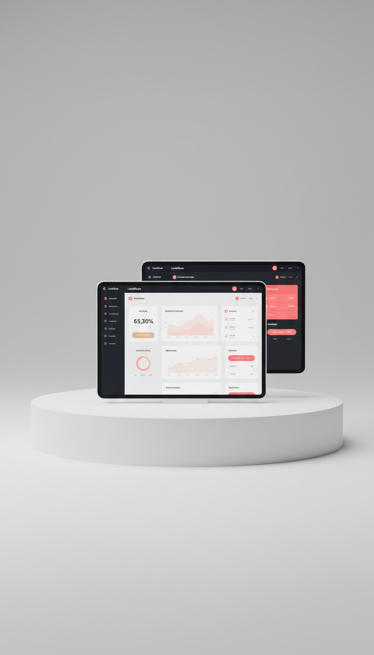 AI SaaS Dashboard With Live Insights